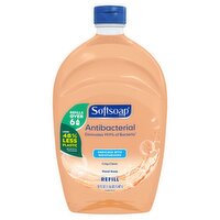 Softsoap Antibacterial Liquid Hand Soap Refill, Crisp Clean - 50 Fluid Ounce