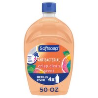 Softsoap Crisp Clean Scent Antibacterial Hand Soap, 50 fl oz