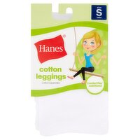 Hanes Cotton Leggings, Size S