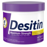 Desitin Maximum Strength Diaper Rash Paste, 16 oz