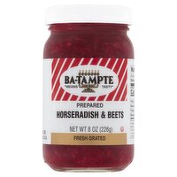 Ba-Tampte Fresh Grated Prepared Horseradish & Beets, 8 oz