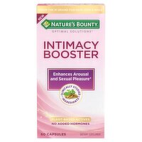 Nature's Bounty Optimal Solutions Intimacy Booster Dietary Supplement, 60 count