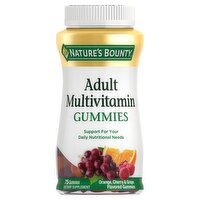 Nature's Bounty Adult Multivitamin Gummies Dietary Supplement, 75 count