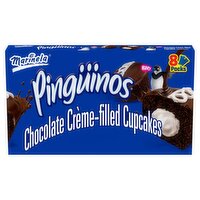 Marinela Pingüinos Chocolate Crème-Filled Cupcakes, 11.28 oz, 8 count