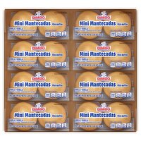 Bimbo Mini Mantecadas Vanilla Mini Muffins Twin Packs, 2.20 oz, 8 count