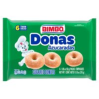 Bimbo Sugared Donuts Twin Packs, 1.85 oz, 6 count