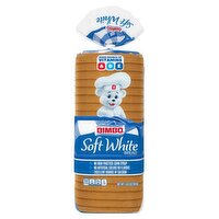 Bimbo Soft White Bread, 1 lb 4 oz