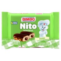 Bimbo Nito Filled Sweet Baked Good Single Packs, 2.19 oz, 4 count