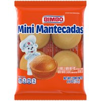 Bimbo Mini Mantecadas Vanilla Mini Muffins, 4 count, 4.41 oz