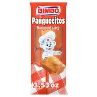 Bimbo Panquecitos Mini Pound Cakes, 3.53 oz