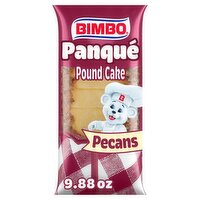 Bimbo Pound Cake with Pecans, 9.88 oz
