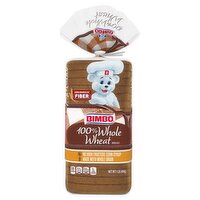 Bimbo 100% Whole Wheat Bread, 1 lb