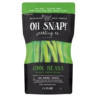 Oh Snap! Pickling Co. Oh Snap! Pickling Co. Cool Beans Pickled Green Beans, 1.5 fl oz, 1.5 Fluid ounce 