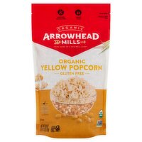Arrowhead Mills Organic Gluten Free Yellow Popcorn, 28 oz