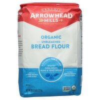 Arrowhead Mills Organic Unbleached Bread Flour, 80 oz