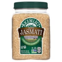 RiceSelect Brown Jasmati Long Grain Jasmine Rice, 30 oz