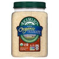 RiceSelect White Organic Texmati Long Grain Basmati Rice, 32 oz