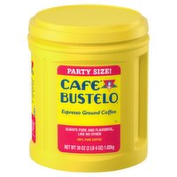 Café Bustelo Espresso Ground Coffee Party Size, 36 oz