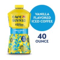 Café Bustelo Vanilla Espresso Style Coffee Beverage, 40 fl oz
