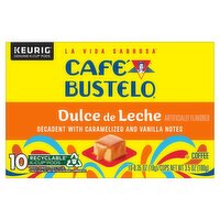 Café Bustelo Dulce de Leche Coffee K-Cup Pods, 0.35 oz, 10 count
