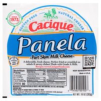 Cacique Panela Part Skim Milk Cheese, 10 oz