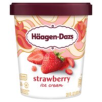 Häagen-Dazs Strawberry Ice Cream, 28 fl oz, 28 Fluid ounce