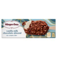 Häagen-Dazs Vanilla Milk Chocolate Almond Ice Cream Bar, 3 fl oz