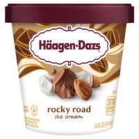 Häagen-Dazs Rocky Road Ice Cream, 14 fl oz, 14 Fluid ounce