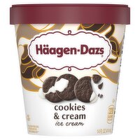 Häagen-Dazs Cookies & Cream Ice Cream, 14 fl oz