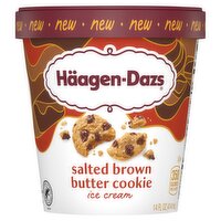 Häagen-Dazs Salted Brown Butter Cookie Ice Cream, 14 fl oz