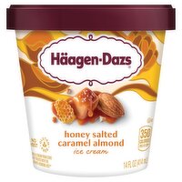 Häagen-Dazs Honey Salted Caramel Almond Ice Cream, 14 fl oz, 14 Fluid ounce