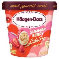 Häagen-Dazs Summer Berry Cake Pop Ice Cream, 14 fl oz, 14 Fluid ounce