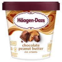 Häagen-Dazs Chocolate Peanut Butter Ice Cream, 14 fl oz, 14 Fluid ounce