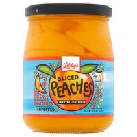 Libby's Sliced Peaches in Extra Light Syrup, 19 oz