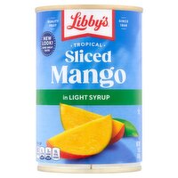 Libby's Tropical Sliced Mango in Light Syrup, 15 oz