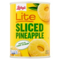 Libby's Lite Sliced Pineapple, 20 oz