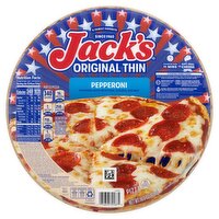 Jack's Original Thin Pepperoni Pizza, 14.3 oz