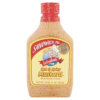 Woeber's Sandwich Pal Hot & Spicy Mustard, 16 oz, 16 Ounce