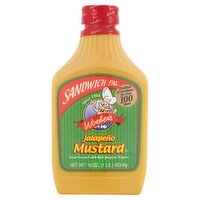 Woeber's Jalapeño Mustard, 16 oz