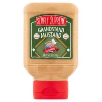 Woeber's Simply Supreme Grandstand Mustard, 10 oz, 10 Ounce