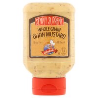 Woeber's Simply Supreme Whole Grain Dijon Mustard, 10 oz, 10 Ounce