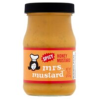 Mrs. Mustard Spicy Honey Mustard, 7.5 oz, 7.5 Ounce