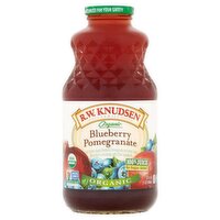 R.W. Knudsen Family Organic Blueberry Pomegranate Juice, 32 fl oz, 32 Fluid ounce