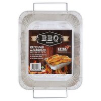 BBQ Gourmet Patio Pan W/Handles