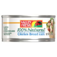 Valley Fresh Chicken Breast with Rib Meat in Broth, 5 oz, 5 Ounce