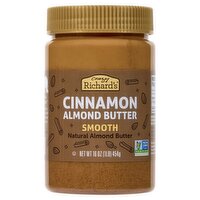 Crazy Richard's Smooth Cinnamon Almond Butter, 16 oz