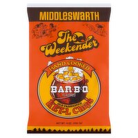 Middleswarth The Weekender Bar-B-Q Flavored Old Fashioned Ket-L Potato Chips, 9 oz