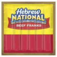 Hebrew National Beef Franks, 6 count, 10.3 oz