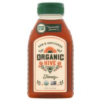 Organic Hive Honey, 12 oz