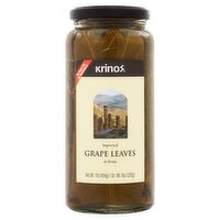 Krinos Grape Leaves in Brine, 1 lb, 16 Ounce